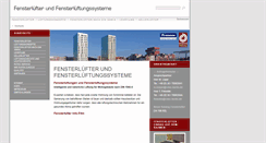 Desktop Screenshot of fensterlueftung.com